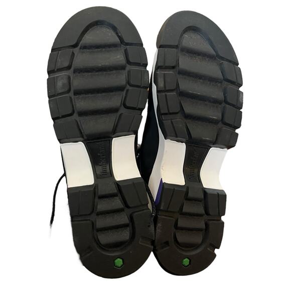 Timberland Euro Swift Low Top Hiking Boot Hiker Trail Shoes Black Purple 9.5 - Picture 9 of 13